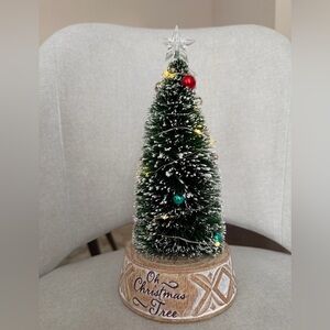 Festive Green Christmas Tree Decoration